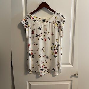 Ann Taylor Factory floral blouse